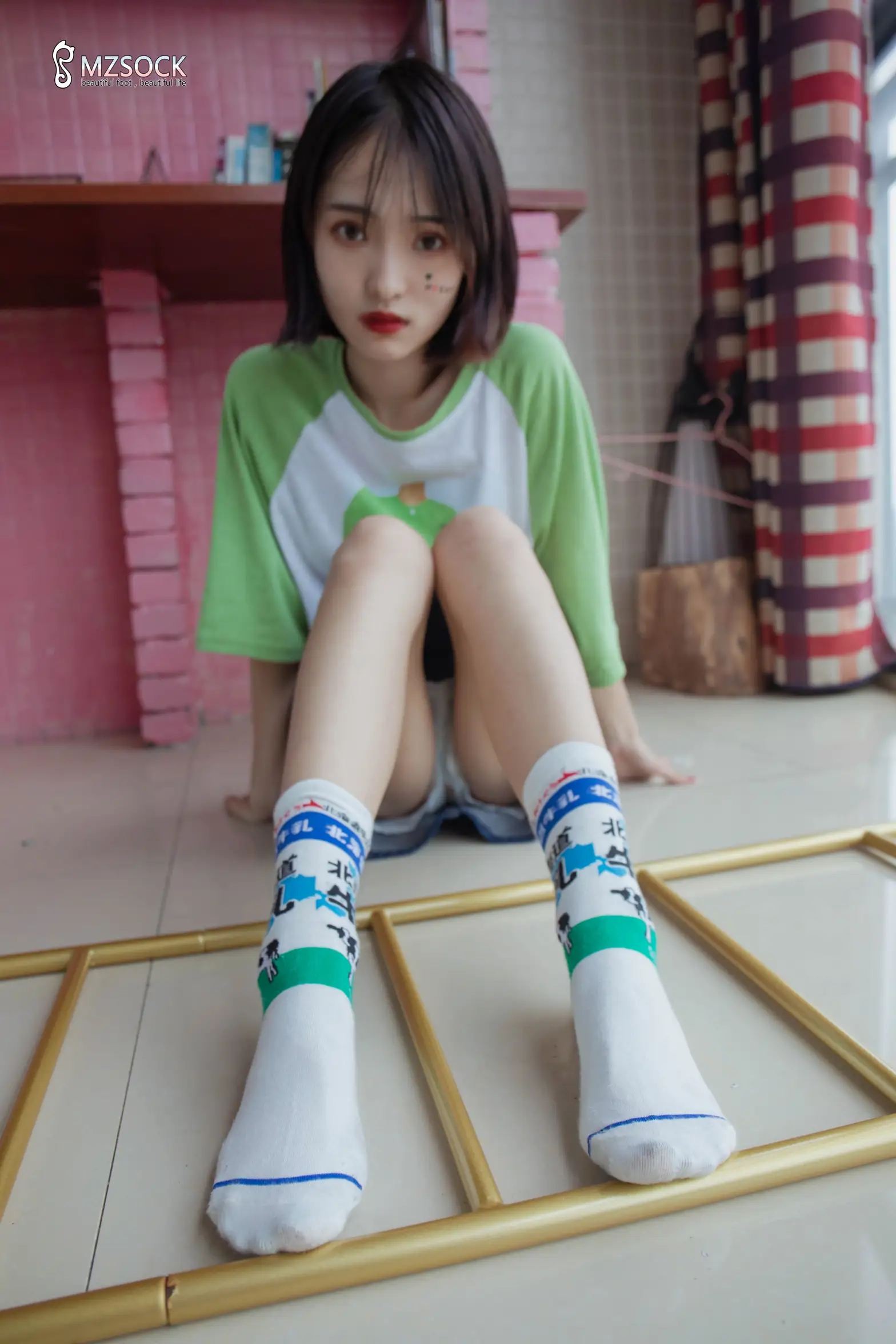 [Mzsock] Love beautiful feet NO.195 Sissi#[74P]-57