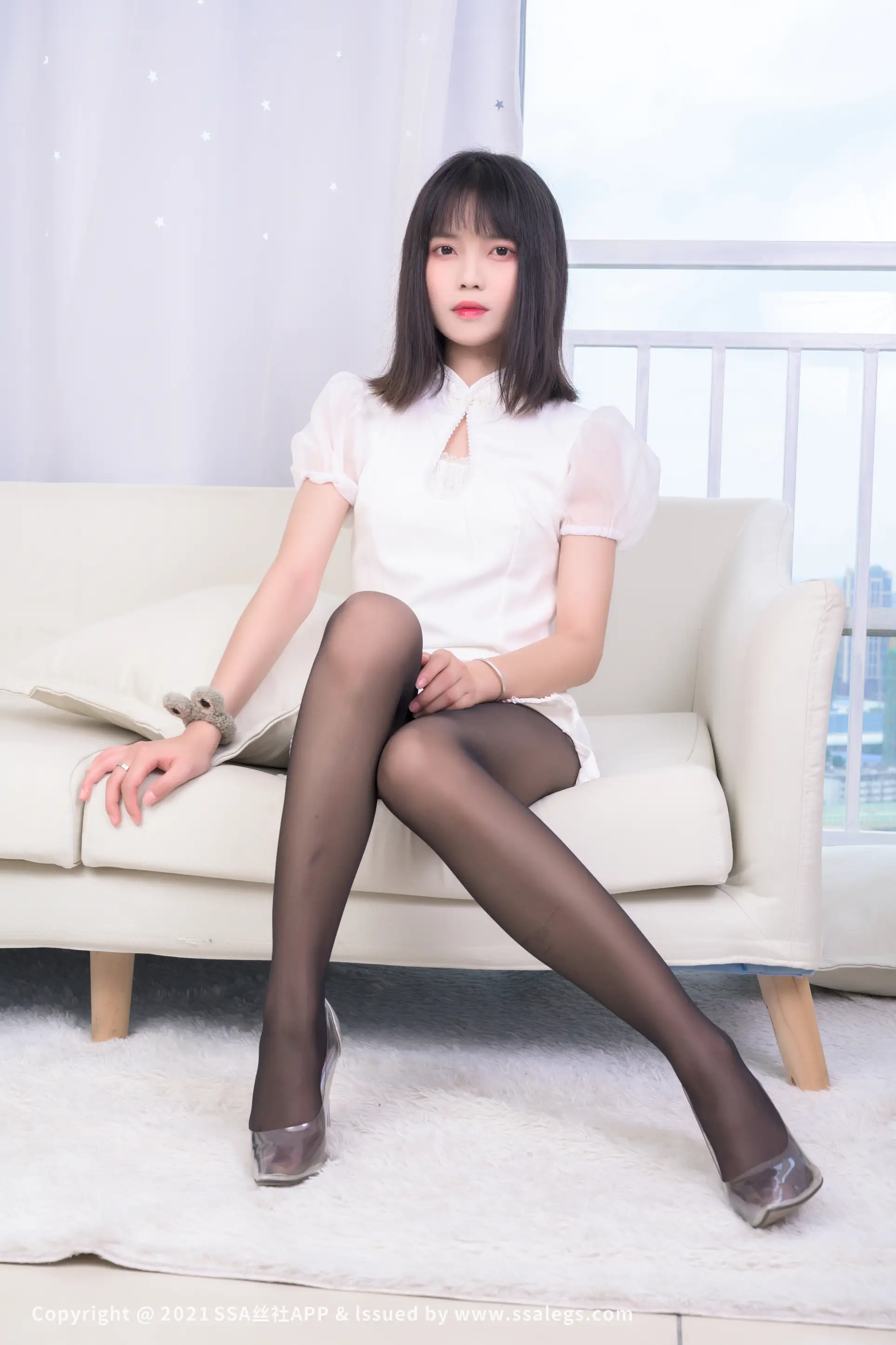 [Mzsock] NO.664 Leg model Dandan’s black stockings and beautiful feet (Part 1) silk club#[118P]-20