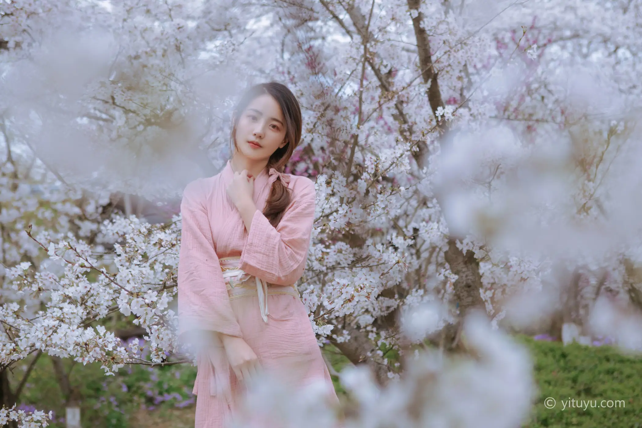 [YITUYU] 2021.05.19 Vol.057 – The wind is getting warmer and the cherry blossoms will be blooming A little April#[24P]-7