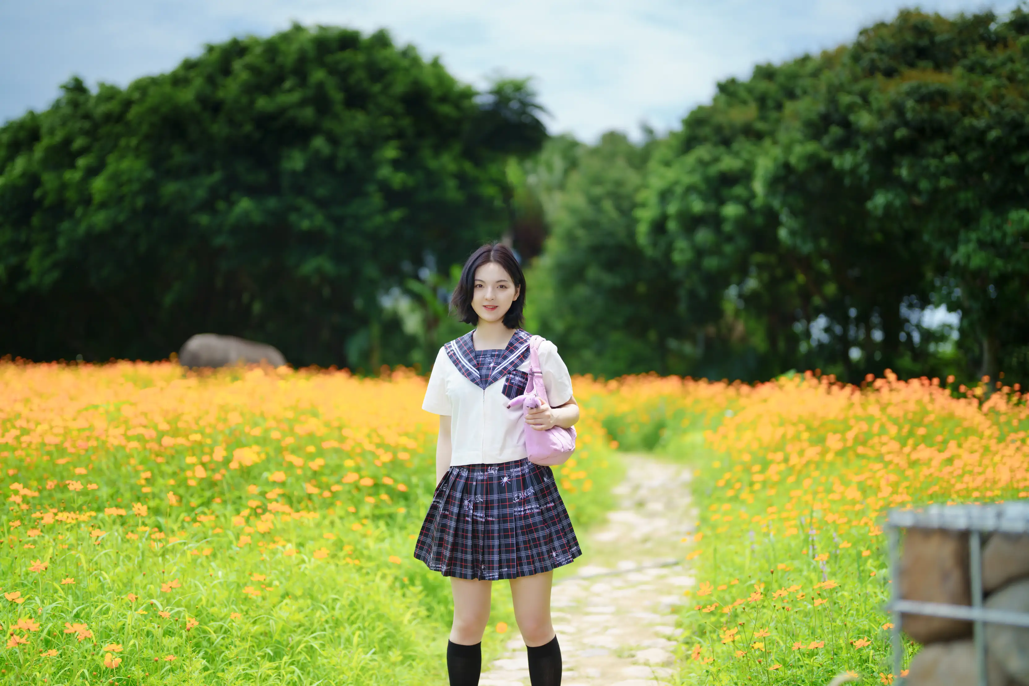 [YITUYU] 2021.11.12 Vol.441 – JK girl in the flower field dudu#[51P]-31