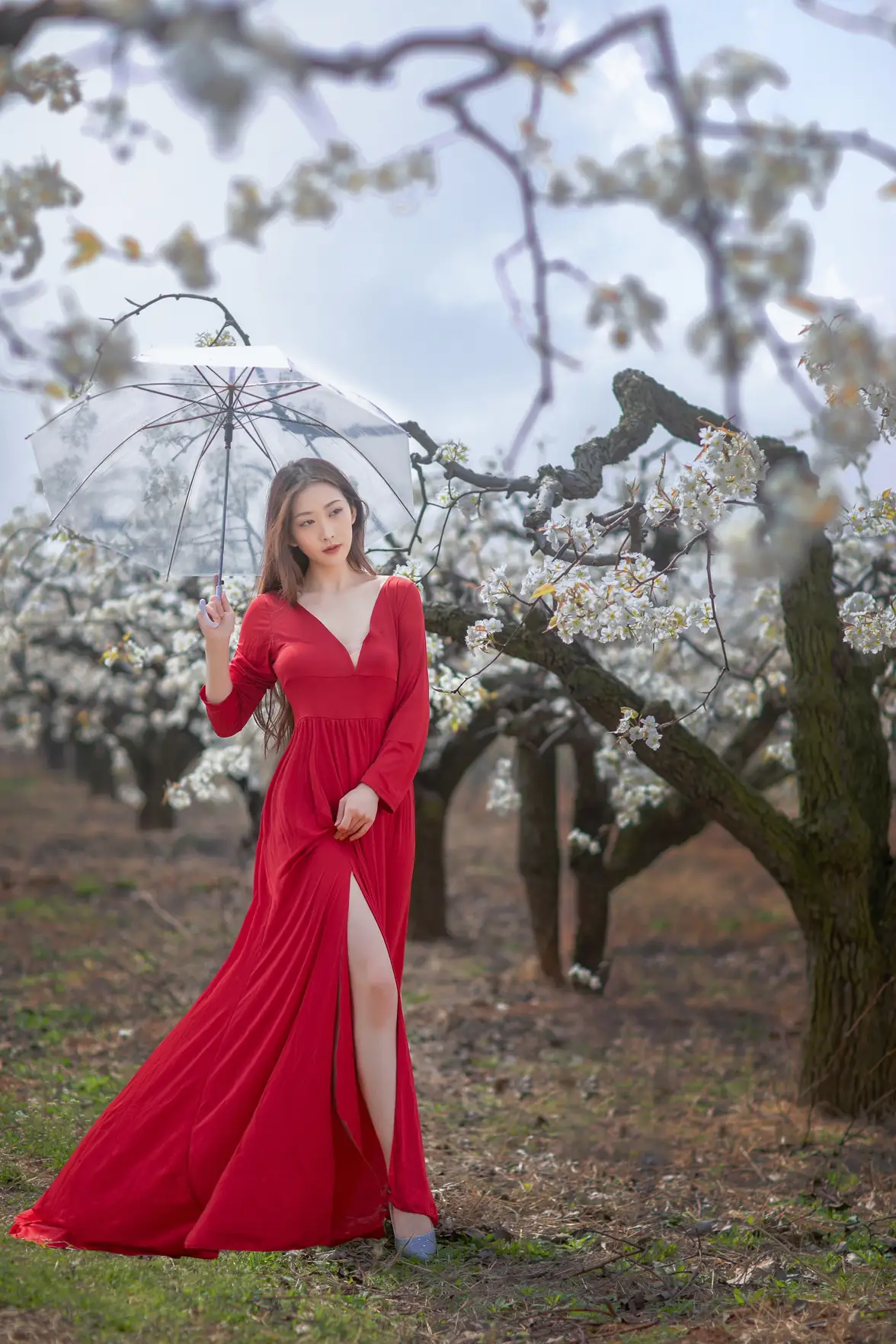 [YITUYU] 2021.12.22 Vol.518 – Pear blossom in red makeup As one wishes#[32P]-5